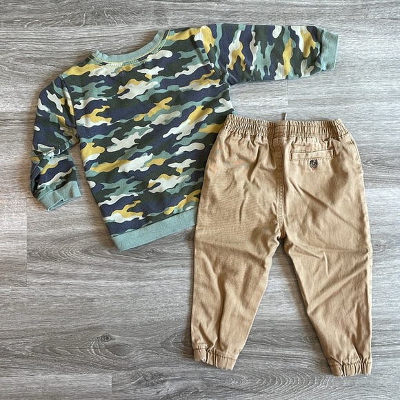 Tommy Bahama/U.S. Polo Assn. toddler boys matching set - Picture 2 of 3